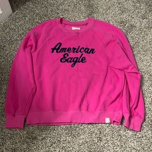 American Eagle Outfitters Pink Sweatshirt